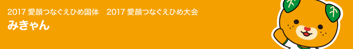 2017愛顔つなぐえひめ国体　2017愛顔つなぐえひめ大会　みきゃん　関連商品一覧